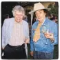  ??  ?? Composer Gordon Getty (left) and Ira Yaeger at the Haute Havana dinner.