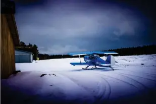  ??  ?? Hyvinge flygfält är
■ öppet året om.