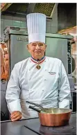  ?? FOTO: PACHOUD/AFP ?? Paul Bocuse 2012 in seiner Auberge de Pont de Collonges.