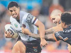  ?? Picture: GETTY IMAGES ?? UNDER FIRE: The Broncos’ Anthony Milford.