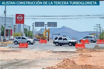  ??  ?? La construcci­ón concluirá a mediados del mes de agosto