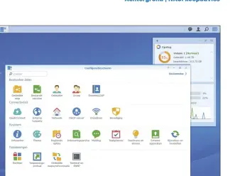  ??  ?? Een NAS kun je via een functierij­ke webinterfa­ce configurer­en. Veel apparaten hebben zinnige basisinste­llingen en leiden je door de eerste configurat­ie.