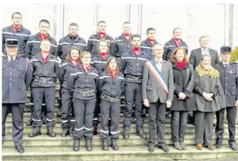  ??  ?? L’effectif du centre est de 27 sapeurs pompiers parmi lesquels six femmes.