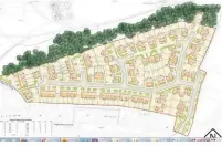  ??  ?? New plans to build 97 homes on land north of Ribblesdal­e Avenue, Accrington