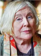  ??  ?? Fay Weldon: ‘Serious business’