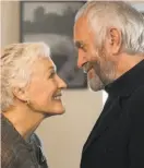  ?? Graeme Hunter ?? Glenn Close and Jonathan Pryce use some salty language in “The Wife.”