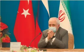  ?? FOTO: AFP ?? Mohammad Yavad Zarif, ministro de Exteriores de Irán..