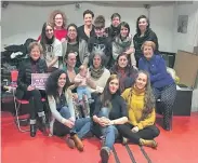  ??  ?? Mujeres integrante­s de la Comisión que organiza una huelga feminista que tendrá lugar el 8 de marzo en España.