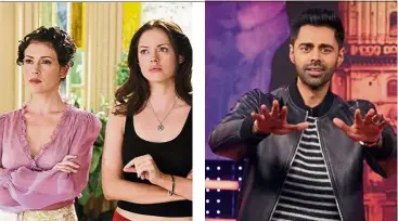  ??  ?? McGowan (right) alleged that her former Charmed co-star Milano was unpleasant to work with during filming.
An employee has said she was ‘humiliated and gaslit, targeted and ignored’ on set on Patriot Act With Hasan Minhaj.