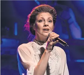  ??  ?? Esther Stephens as Kate Sheppard in That Bloody Woman which won an excellence award at this year’s Auckland Theatre Awards.