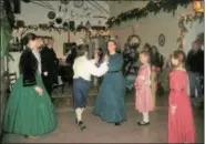  ?? SUBMITTED PHOTO ?? Visitors can interact with the Joanna Furnace intreprete­rs and learn the dances of the 1860s.