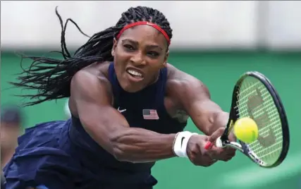  ?? ASSOCIATED PRESS FILE PHOTO ?? After equalling Steffi Graf for the most Grand Slam titles by winning Wimbledon last month, Serena Williams, pictured, can break that tie in New York.