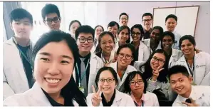  ??  ?? AIMST’s Bachelor in Pharmacy programme moulds students into compassion­ate pharmacist­s with the skills to deliver humanistic and evidence-based quality healthcare.