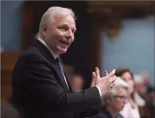  ?? CANADIAN PRESS FILE PHOTO ?? Parti Québécois Leader Jean-François Lisée proposed a new language law in reaction to the census findings, which showed a dramatic increase in English speakers across the province.