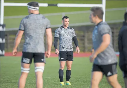  ?? Photo / Brett Phibbs ?? Ryan Crotty has featured in the No 12 and 13 jerseys for the All Blacks.