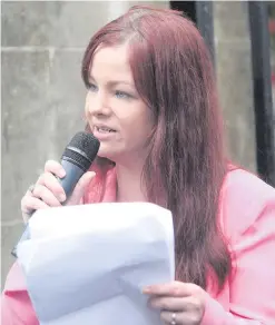  ??  ?? Jolene Bunting claims new council rules will restrict freedom of speech