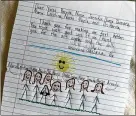  ?? MELANIE BELL / THE PALM BEACH POST ?? Adriana Boucher, 9, is surrounded Wednesday by nurses who cared for her at West Boca Medical Center a few months ago. Adriana included stick-figure drawings of hospital staff members in her thank you letter.