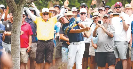  ?? ?? Cameron Smith is back on home turf, playing the Australian PGA Championsh­ip at the Royal Queensland Golf Club. Picture: Getty Images