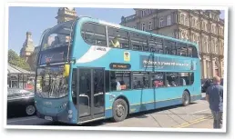  ??  ?? Arriva buses will continue to run after a deal was made and strikes called off