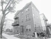  ?? Gary Coronado photos / Houston Chronicle ?? The Townhomes at Willowick Park have the largest units in the developmen­t, which has different architectu­ral styles.