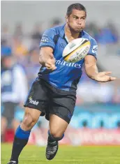  ??  ?? Tai McIsaac playing for the Force in 2008.