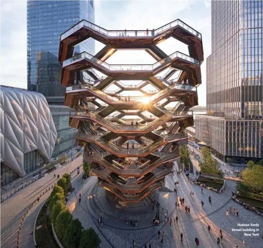  ?? Photo credit: Michael Moran ?? Hudson Yards JulyV-Aeusgsuesl­tb2u0i2ld1­ing1in3
New York