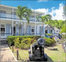  ??  ?? HISTORIC: Visit Nelson’s Dockyard in Antigua