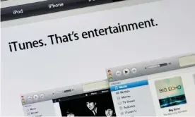  ??  ?? Due an update … iTunes, which is being wound down by Apple. Photograph: NetPhotos/