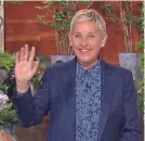  ?? PROVIDED BY WARNER BROS. ?? Ellen DeGeneres’ show will end after 19 seasons.