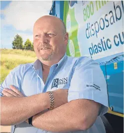  ?? Picture: Shaun Ward Photograph­y. ?? Binn Group chief executive Allan MacGregor says the waste management sector is constantly evolving.