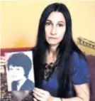  ??  ?? Viktorija Čagaeva sa slikom 22-godišnje sestre Tanje Martinove