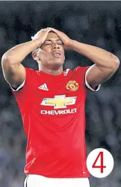  ??  ?? Manchester United’s Anthony Martial. 4