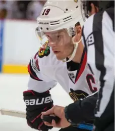  ?? DAVE REGINEK/GETTY IMAGES FILE PHOTO ?? Blackhawks captain Jonathan Toews overhauled the off-season regimen that had helped him reach the NHL’s peak before a two-year decline.