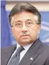  ??  ?? Pervez Musharraf