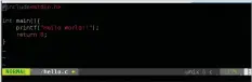  ??  ?? Figure 2: Vim Normal Mode