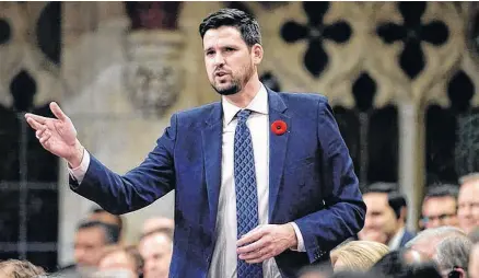  ?? FILE ?? Central Nova MP Sean Fraser speaks in the House of Commons.