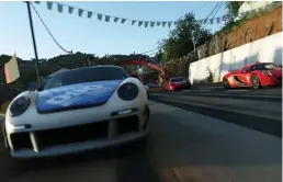  ??  ?? ABOVE DriveClub is, visually speaking, worlds ahead of the previous build we played, and the team is promising even more improvemen­ts in the form of reworked particle effects, depth-of-field tweaks and other flourishes