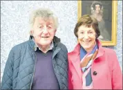  ?? (Photo: Katie Glavin) ?? Phil and Aileen Kiely of Skahanagh pictured taking a tour of the reopened Doneraile Court last week.