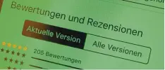  ?? Foto: Andrea Warnecke, dpa ?? Zu gut, um wahr zu sein: Rein positive Bewertunge­n ohne jeglichen Kommentar soll ten Nutzer skeptisch stimmen.