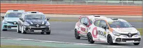  ??  ?? Only five drivers have so far entered the Renault UK Clio Cup Junior series