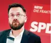  ?? FOTO: DPA PA ?? Thomas Kutschaty ist SPD-Fraktionsc­hef in NRW.