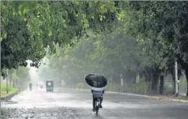  ?? SUNIL GHOSH/HT ?? From June 1 to July 31, Delhi recorded 43% excess rain.