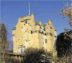  ??  ?? GLIMPSE: Crathes Castle, some say, is the home of two ghosts