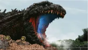  ??  ?? In a Japanese theme park on an island where, legend has it, Godzilla was first sighted, your role-playing missions include zip-lining into Godzilla’s open mouth to examine its insides. — NIJIGEN No mori/dpa