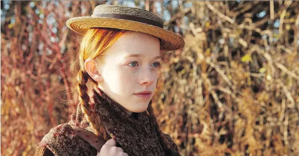  ?? THE CANADIAN PRESS ?? Amybeth McNulty is nominated for a Canadian Screen Award for best actress for her work in Anne. The television series earned a total of 13 nods.