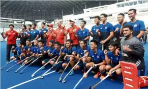  ??  ?? Out cold: malaysia lost 1-4 and 5-2 in the playoffs with both matches played in London last week.