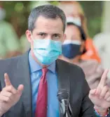  ?? EFE ?? Juan Guaidó, líder opositor de Venezuela.