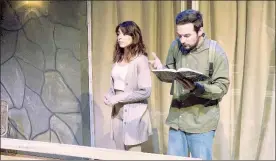  ?? Fotos cortesía de la producción ?? Arantza Ruiz y Jesús Zavala, en la puesta en escena.