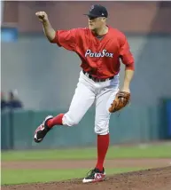  ?? File photo by Louriann Mardo-Zayat ?? PawSox reliever Ty Buttrey, who has a 2.25 ERA in 44 innings this season, went to the disabled list with knee inflammati­on.