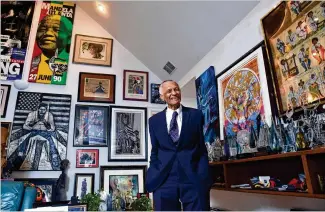  ?? HYOSUB SHIN / HSHIN@AJC.COM ?? C.T. Vivian is donating his book collection, amassed over nearly 80 years, to the National Monuments Foundation. The C.T. Vivian Library, a collection of books by black authors about the black experience, includes first editions by the likes of Ralph...